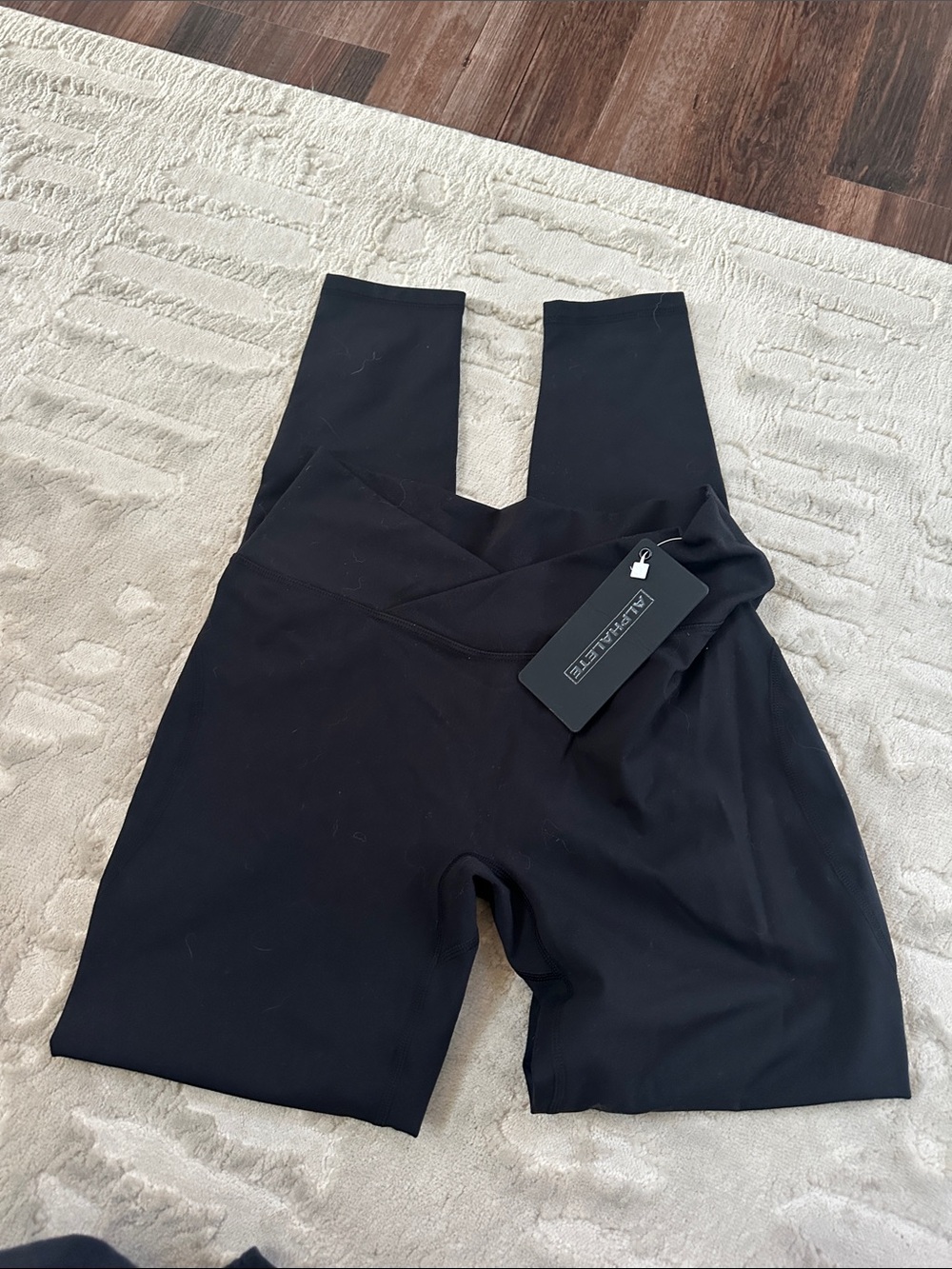 Seamless Black High-Waist V Shaping leggings